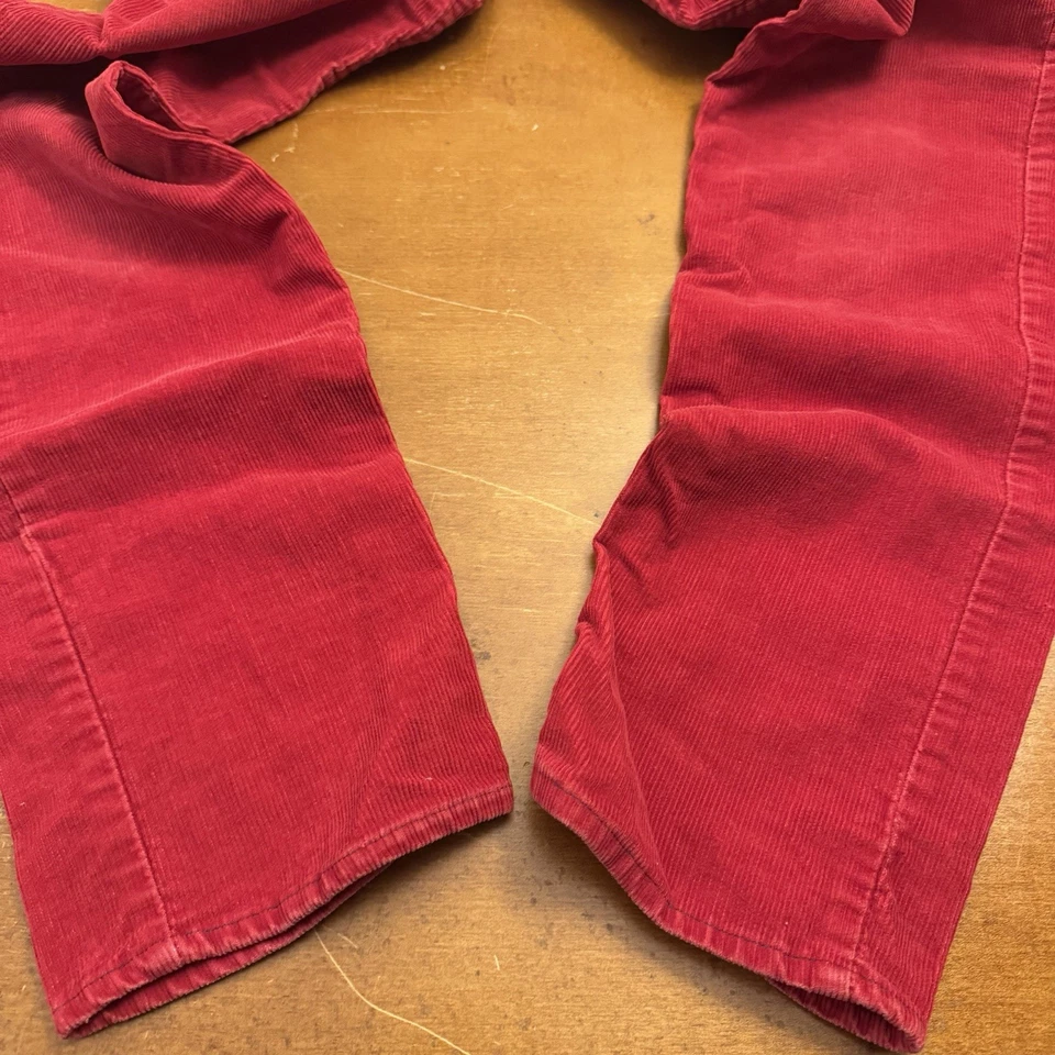 VTG 70s Levi's 716 Orange Tab Corduroy Pant Flare Bootcut Made USA 29x32 - Image 4 of 4