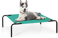 Small Dog Cot, Elevated Pet Bed for Cats  Dogs, Cooling, Portable Pet Mat, Indo