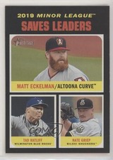 2020 Heritage Minor League Edition 2019 Leaders Nate Griep Matt Eckelman yf0