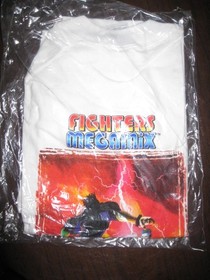 Vintage 90's Sega Saturn Fighters Megamix Game Promo Shirt New Sealed In Package
