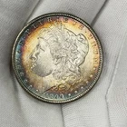 1899-O Morgan Dollar $1 New Orleans 90% Silver One Early US Coin BU TONER!
