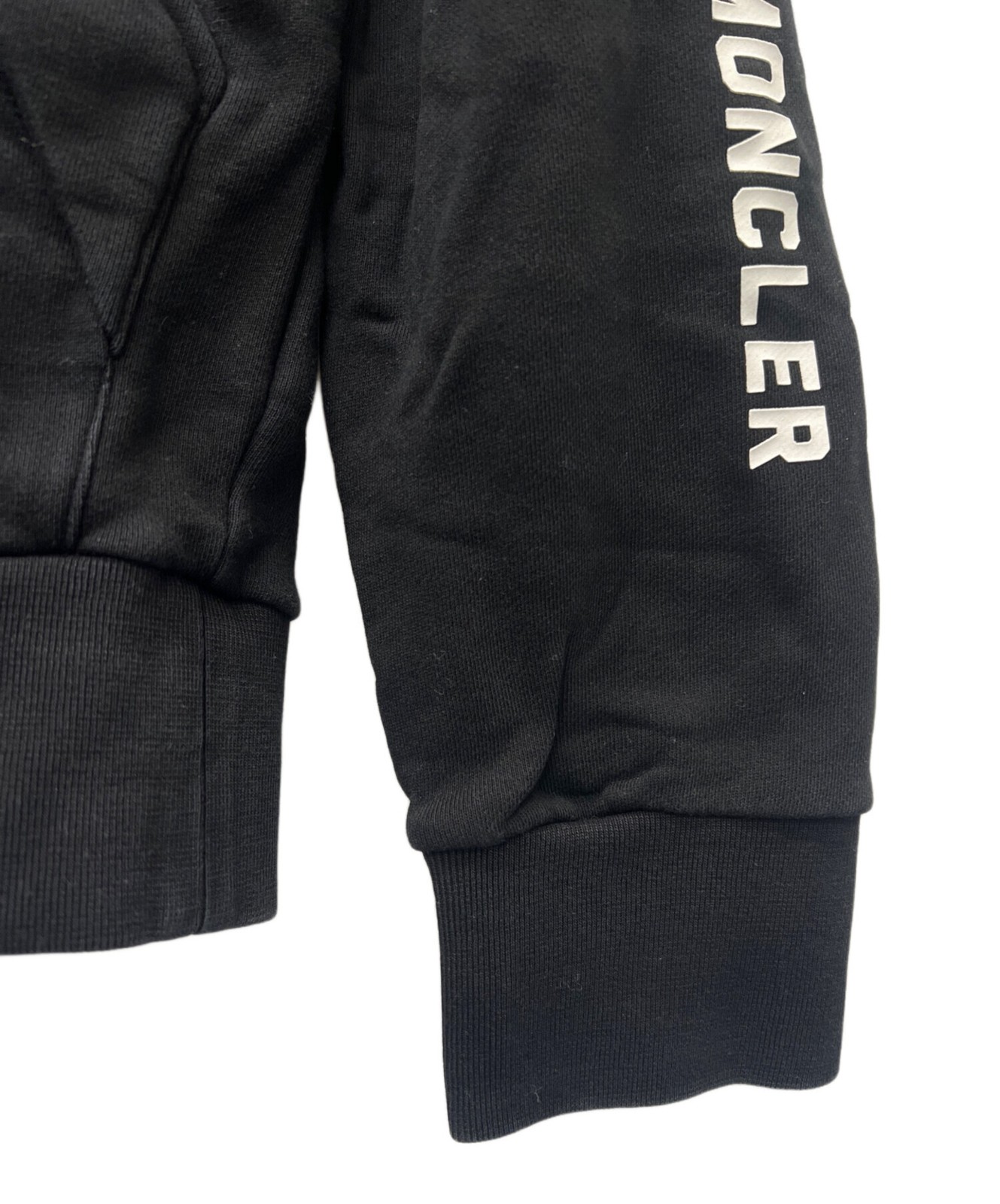 MONCLER/MAGLIA Pullover Hoodie Black Size: L thumbnail 8
