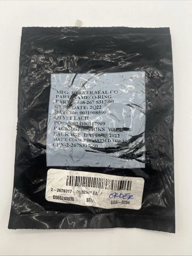 Parker Seal Co. O-Ring – Part #568-267 S317-60 | New in Package