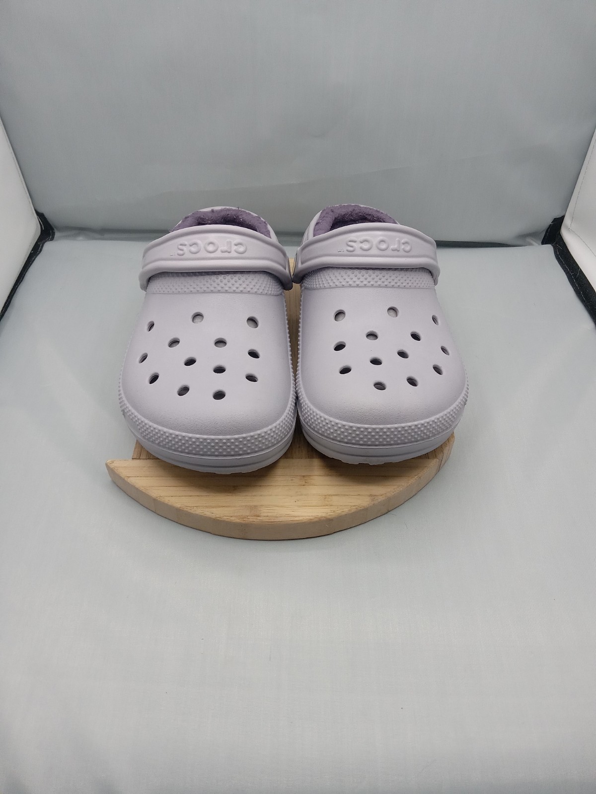 Crocs Classic Lined Clogs Lavender/Light Purple Size Mens 4 Womens 6 image 2