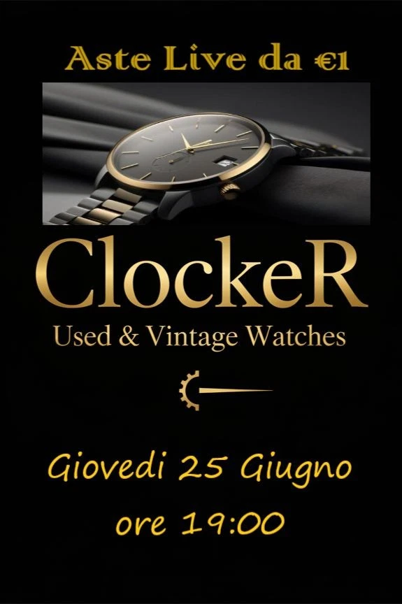 ASTE LIVE DI OROLOGI DA POLSO DA €1