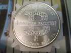2014 1 OZ BITCOIN BU SILVER SHIELD PARADIGM FAILURE