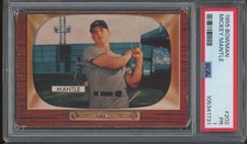 1955 Bowman Baseball #202 Mickey Mantle PR PSA 1