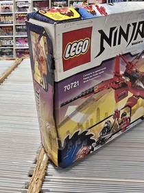 LEGO 70721 Ninjago Masters Of Spinjitzu Kai Fighter New In Sealed Damaged Box