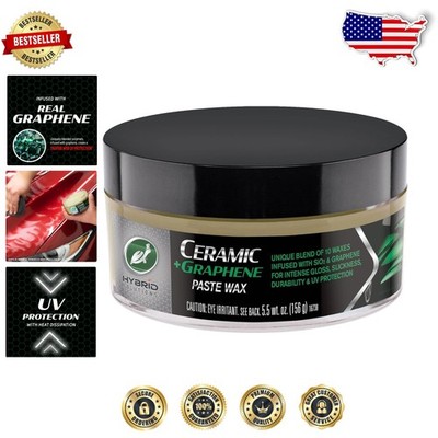 Ceramic Graphene Paste Wax - Patent-Pending, High Shine, 5.5oz, Car Protection