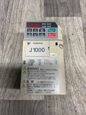 YASKAWA CIMR-JA2A0002BAA J1000 VFD Inverter #4021G68