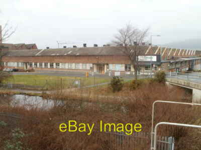 Photo 6x4 Crown Brand-Building Packaging factory, Neath Viewed from a rai c2011