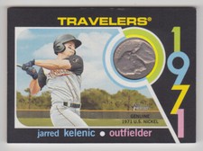 JARRED KELENIC 2020 Topps Heritage Minors 1971 Mint Relic Nickel #D 46/99