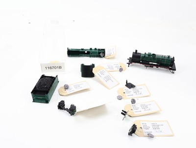E1641 Fleischmann H0 416701 B Prototyp Handmuster Gehäuse Dampflok SNCB / Plombe