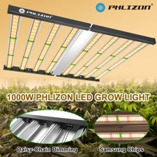PHLIZON Commercial Grow Lights 1000W 640W w/Samsung LM281B Dimmable Plant Lamp