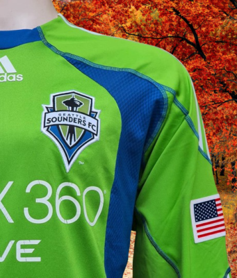 SEATTLE SOUNDERS FC 2009 U.S. OPEN CUP Ljungberg 10 HOME ADIDAS