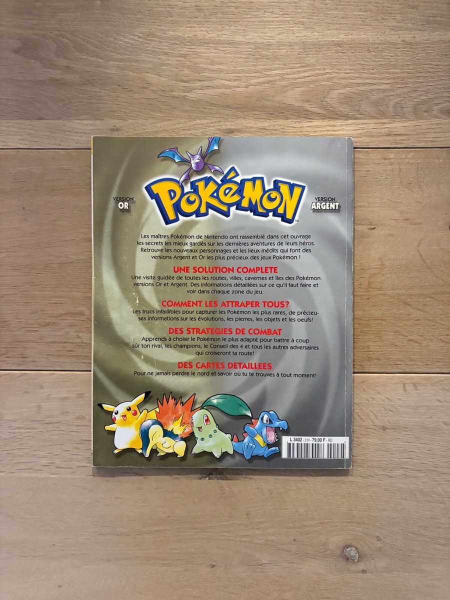 Notice Pokemon Or / Argent Game Boy - Français – RGUNIVERSE STORE