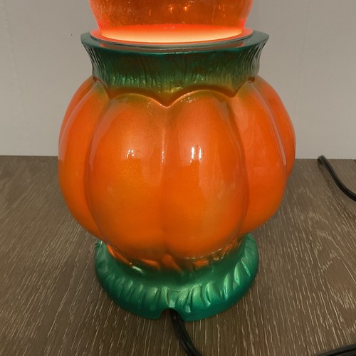 Vintage The Original Lava Lamp PUMPKIN Halloween - Picture 6 of 11