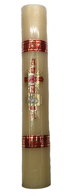 CIRIO PASCUAL 1000 Gr SEMANA SANTA EASTER CANDLE HOLY WEEK FAVORS PROTECTION