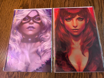 AMAZING SPIDER-MAN #1 ARTGERM VIRGIN PUREART VARIANT 2 Comic SET X/1500