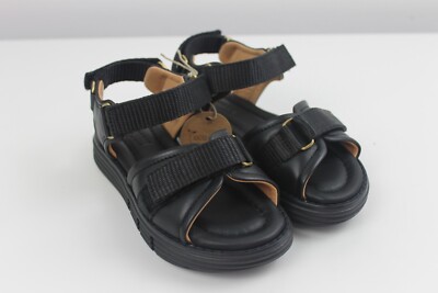 Neue Bisgaard Sandalen Gr. 29 Ally schwarz Leder Kinderschuhe für Mädchen