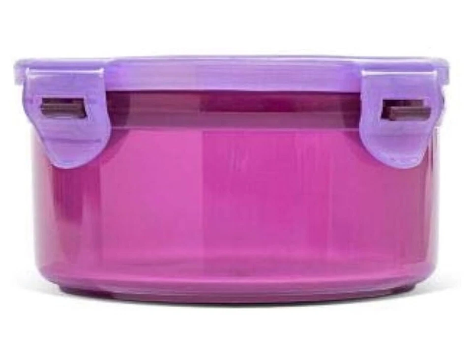 LocknLock Eco Food Airtight Containers Food storage box with Lid- Round 600ml - Image 2 of 4