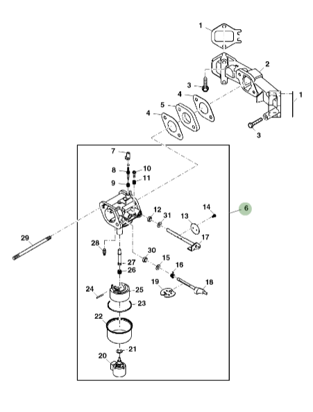 Carburatore Per Motore Fs600v Per John Per Deere X300 X300R X304 X350 R X310 X354 Ricambio Tosaerba John Deere