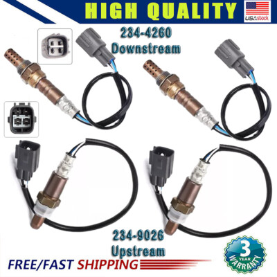 For 2005-2008 Toyota Tacoma & 2005-2010 Tundra 4.0L 4x Oxygen Sensor Up+Down USA