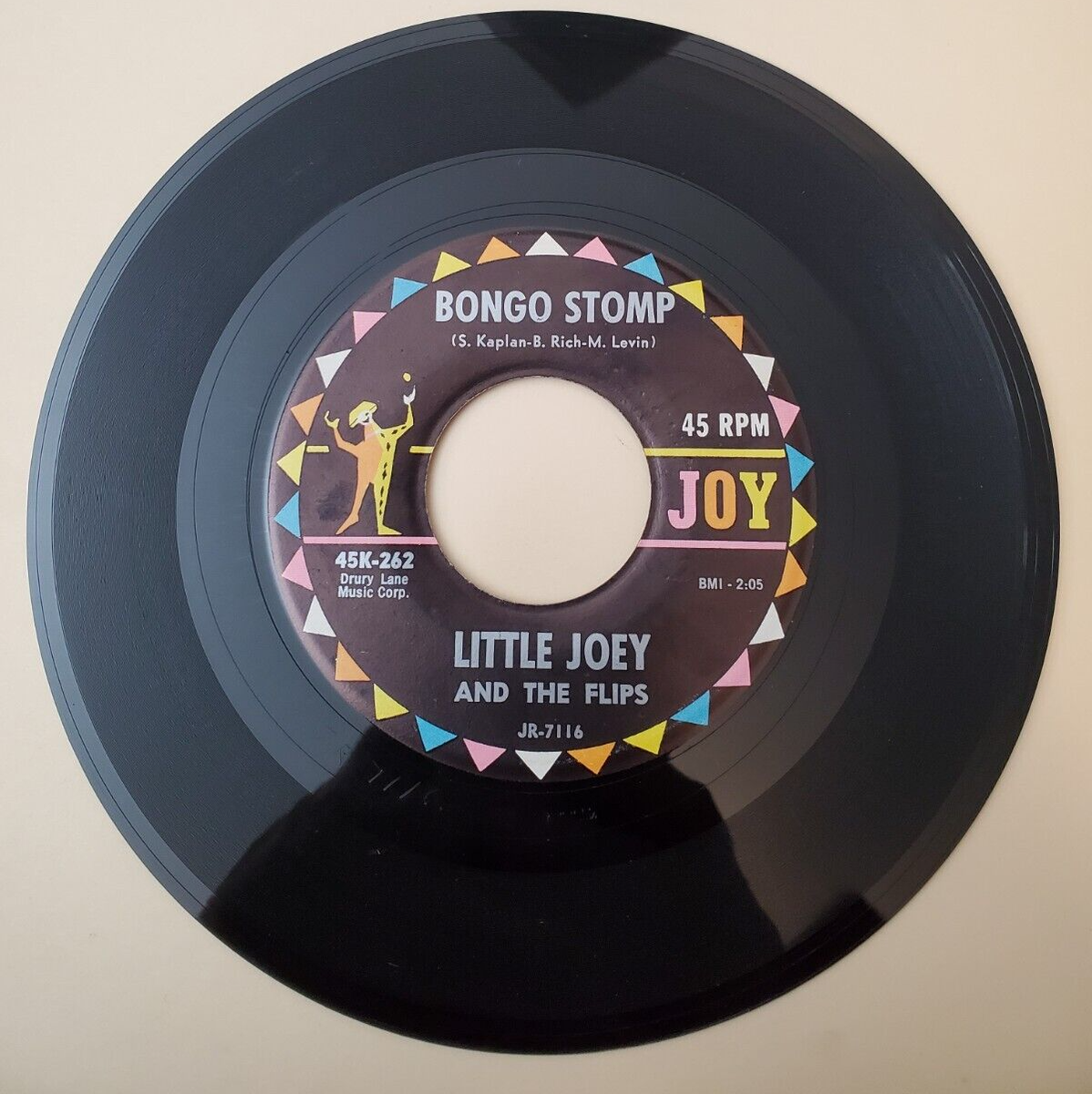 Little Joey and the Flips BONGO STOMP / LOST LOVE (ROCK 45 Little Joey and the Flips BONGO STOMP / LOST LOVE (ROCK 45