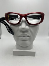 Liberty Sports Rec Specs Maxx MX-30 LS-300 Protective Eyewear 53-17-130 Crimson