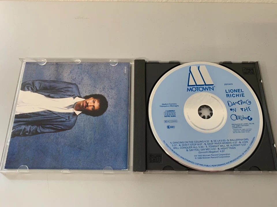 Lionel Richie – Dancing On The Ceiling - CD Album © 1986 - Sela.. - Bild 2 von 3