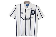 Vintage EVERTON 1993/94 Jersey T-Shirt Size Women's S football away kit 90s