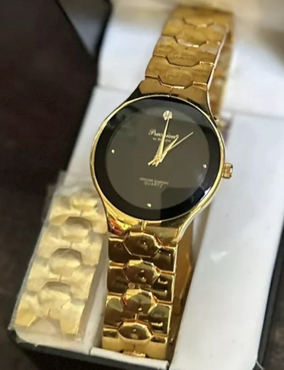 PRECISION BY GRUEN GENUINE DIAMOND QUARTZ WOMENS WATCH  display picture 2