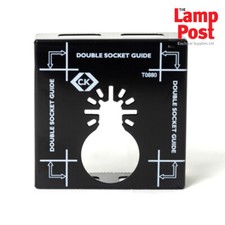 CK Tools T0880 52mm x 38mm Double Socket Guide Multi-Tool Single Box Cutter