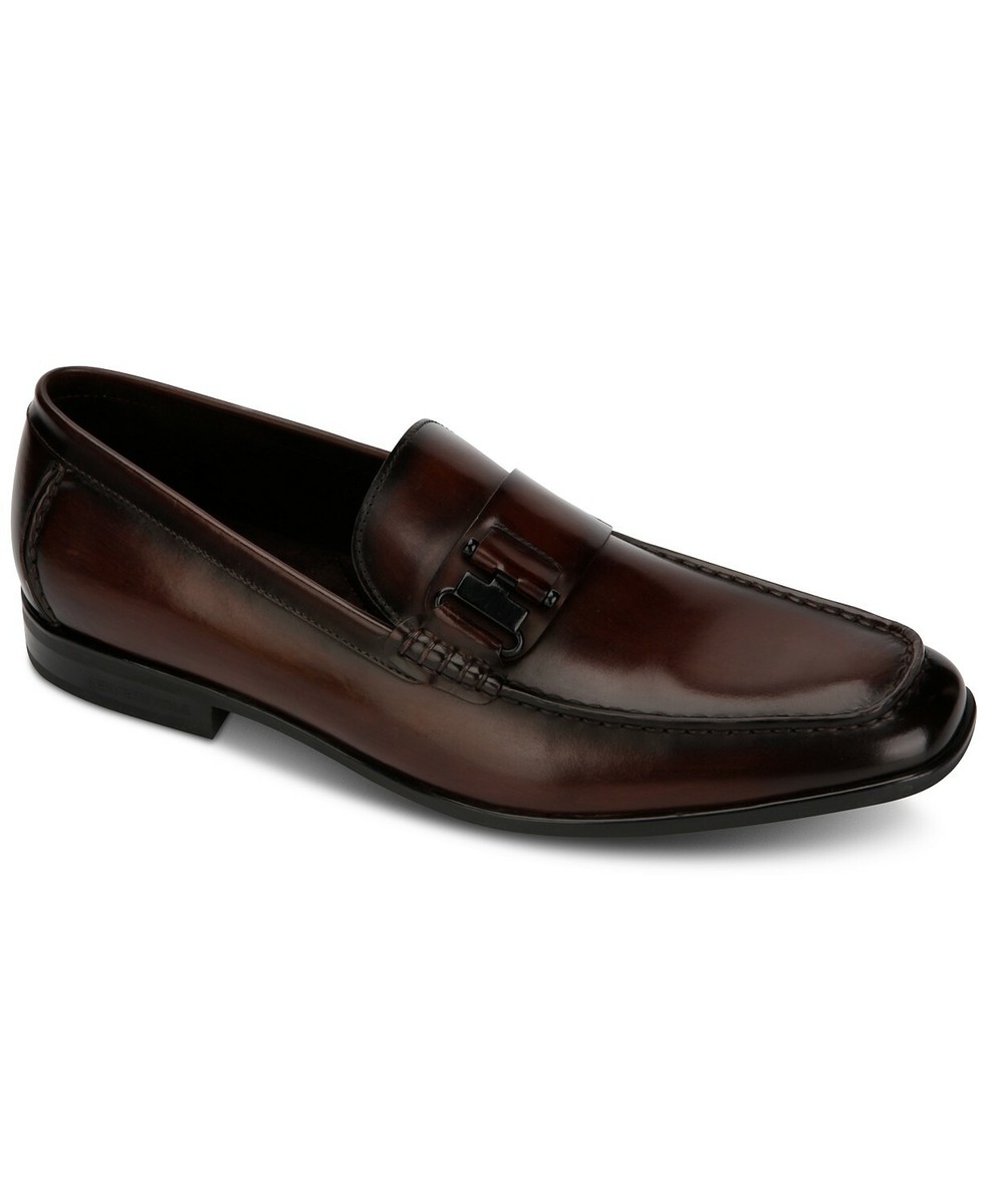 Kenneth Cole New York Mens Brock Leather Closed Toe Penny  display picture 3