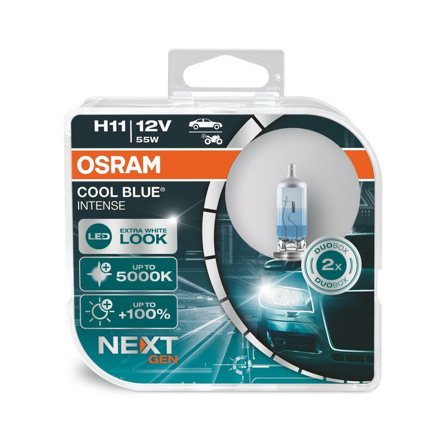 Osram 64211CBN-HCB 12V Halogen Car Bulbs H11 COOL BLUE H11