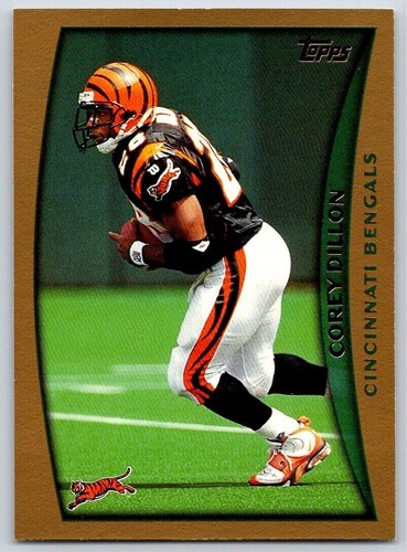 1998 Topps COREY DILLON #10 Cincinnati Bengals - Picture 1 of 2