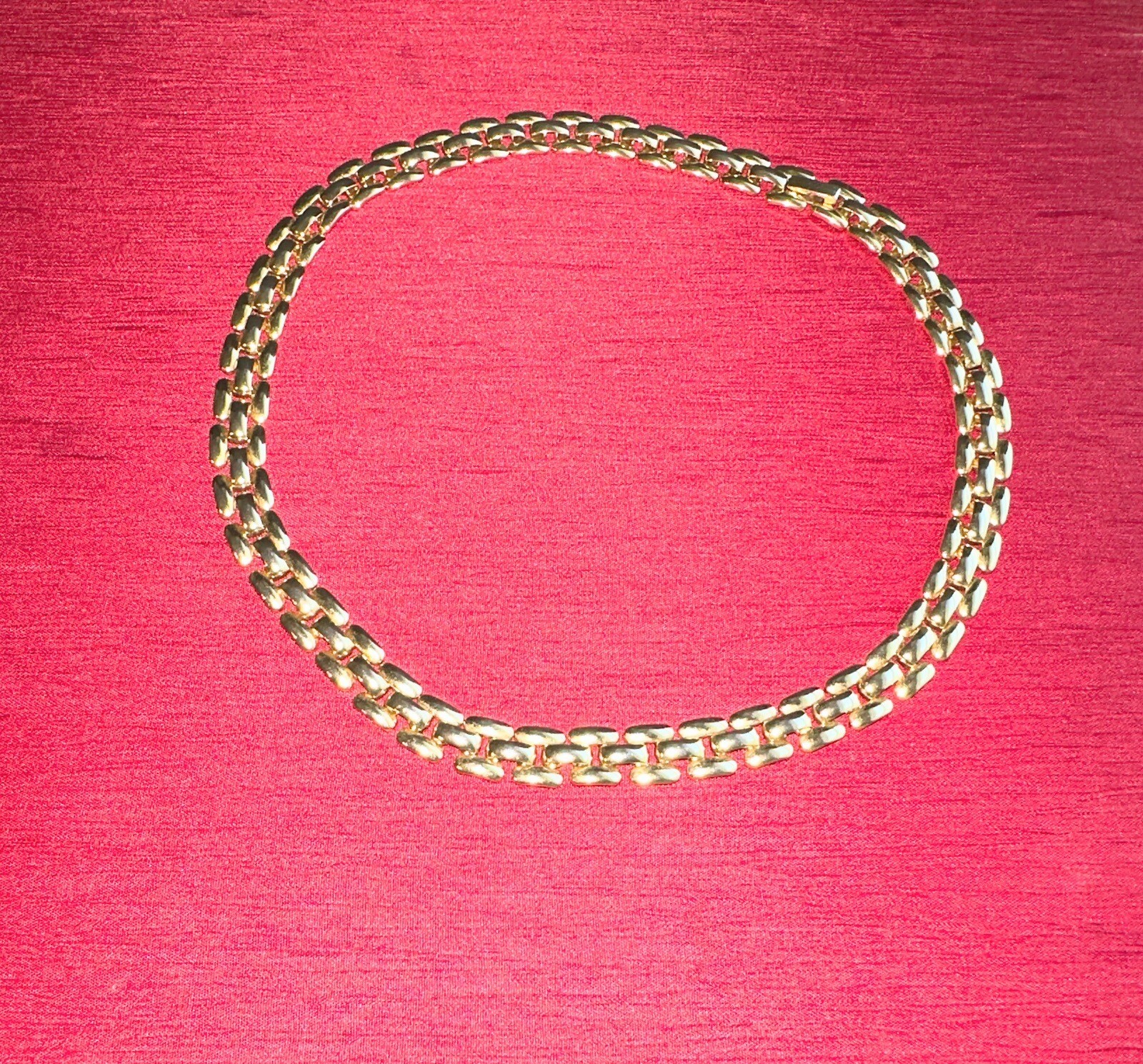 Beautiful Women’s 16 Inch Box Lock Chain In Yellow Gold Costume Jewelry eBay