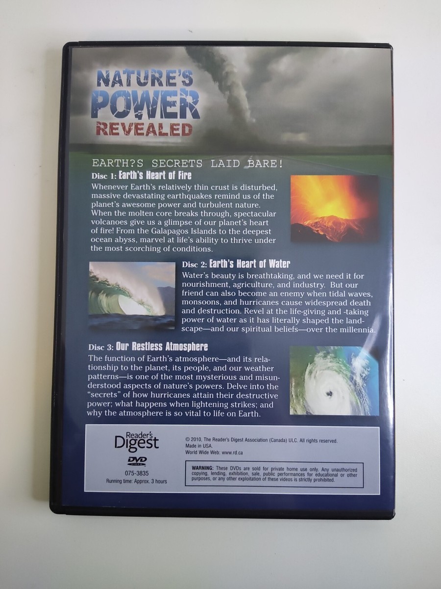 その他 Reader&#39;s Digest Nature&#39;s Power Revealed [DVD] Reader's Digest Nature's Power Revealed [DVD]