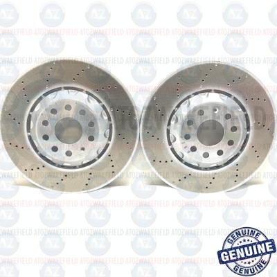 For Audi S3 Vw Golf R Mk7 Gti Clubsport Front Performance Brake Discs Pair 340mm Ebay