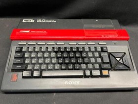Sony MSX2 HB-F1 HITBIT Home Computer Color Black  Joystick 1 Piece Set Used