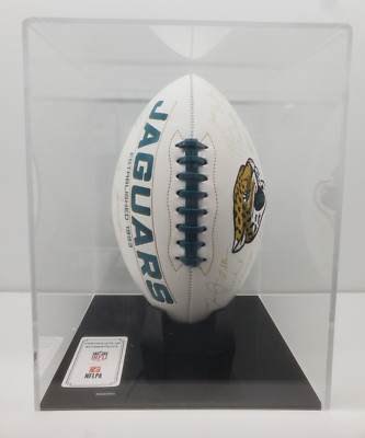 2021 NFL Rawlings Signature Football with display case JACKSONVILLE JAGUARS