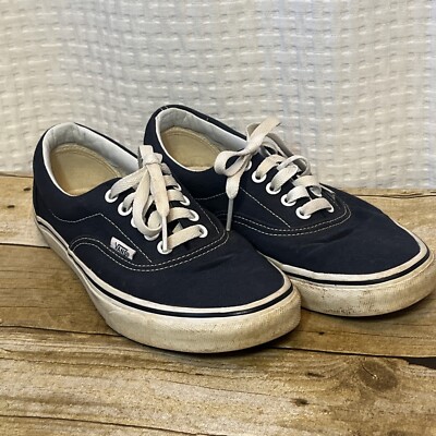 Vans Men's Woman's Navy Canvas Shoes/Sneakers