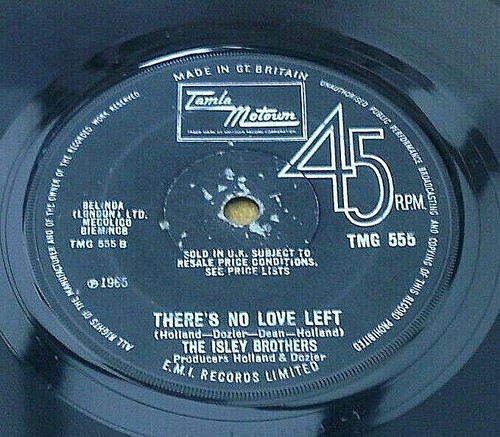 ISLEY BROTHERS " THIS OLD HEART OF MINE "RARE UK DOUBLE B SIDE LABEL UK TMG 555 - Picture 2 of 4