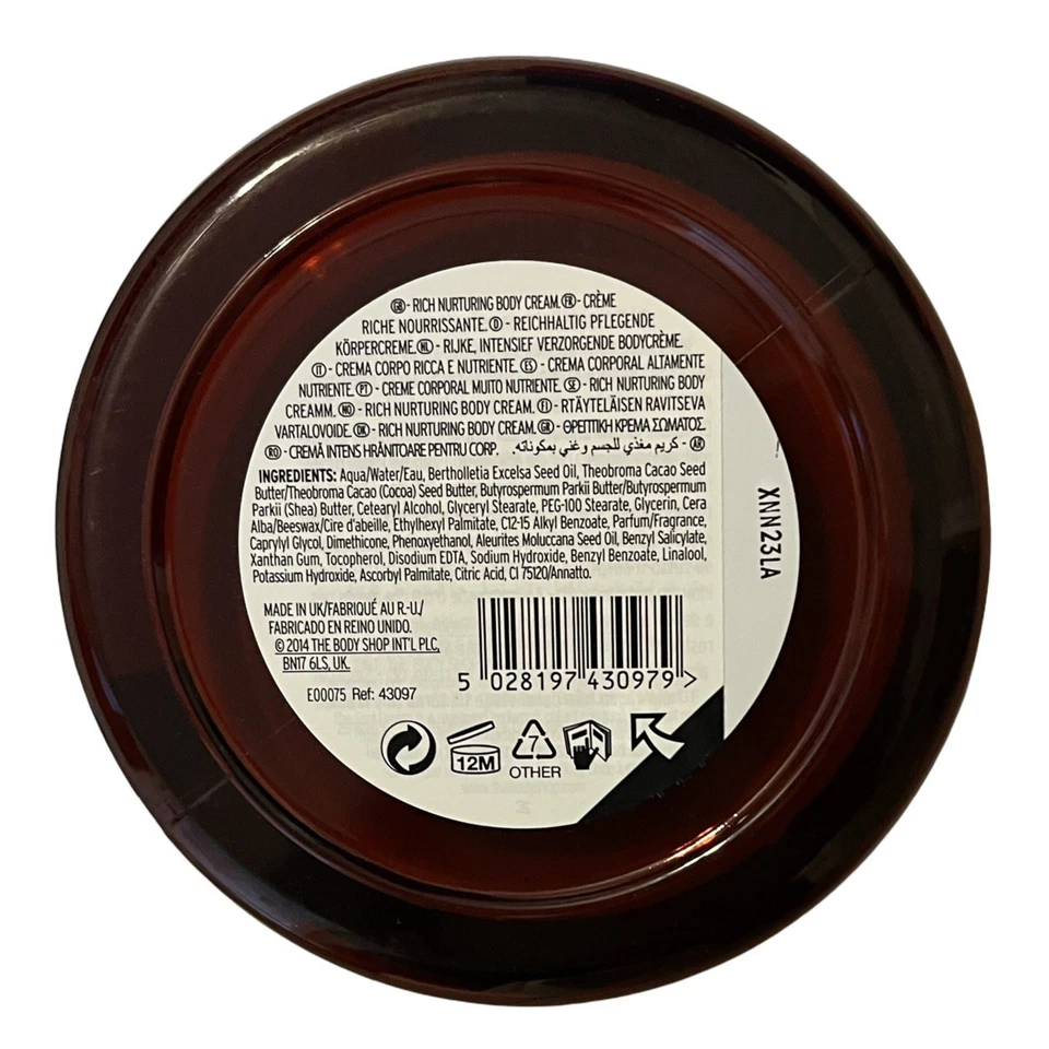 Nuevo *Descontinuado* CREMA KUKUI HAWAIANO THE BODY SHOP Spa of the World 11,8 oz Foto 4 de 4