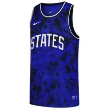 Nike Men's USA National Soccer Team Basketball Style Jersey Tank Blue, S