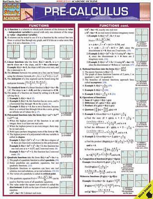 Pre-Calculus (Quick Study Academic), BarCharts, Inc., 9781423202486