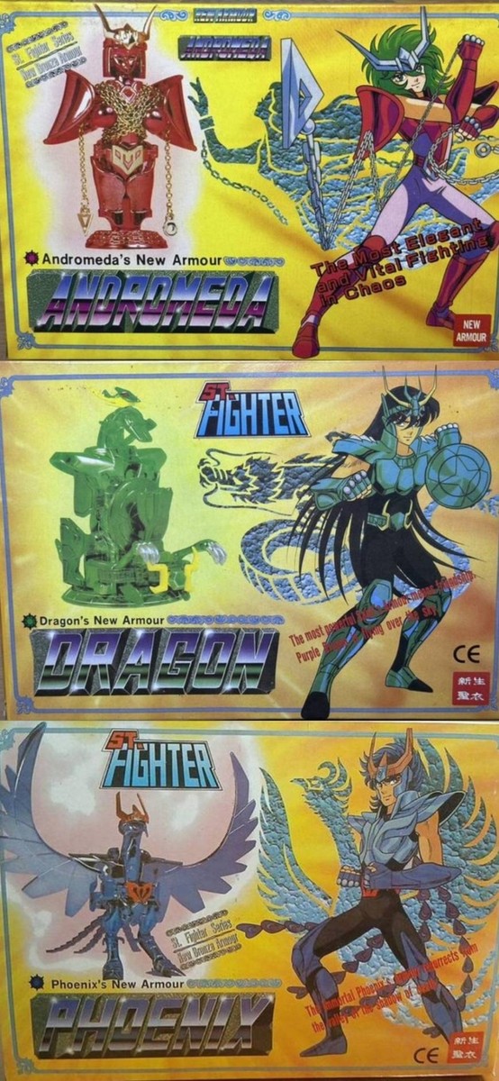 Saint Seiya Vintage Set | Caballeros de Bronze - Anime Japan Geek and Games