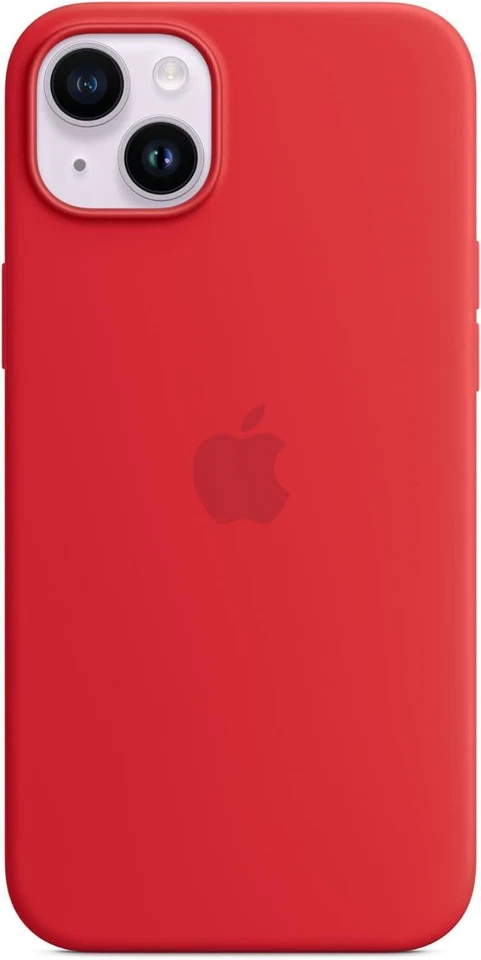 Apple iPhone 14 Plus Silicone Case with MagSafe - (Product) RED - 10 Pack