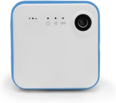 iON Camera SnapCam Wearable HD Camera with Wi-Fi and Bluetooth - White