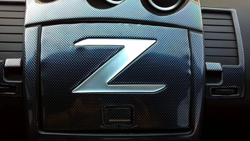 Juego de molduras de tablero de fibra de carbono interior 2006 2007 2008 para Nissan 350Z 350-Z 350 Foto 2 de 4